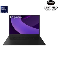 Open Box - LG Gram Pro 17" Laptop - Black (Intel Core Ultra9 285H/32GB RAM/1TB SSD/GeForce RTX 5050/Windows 11)