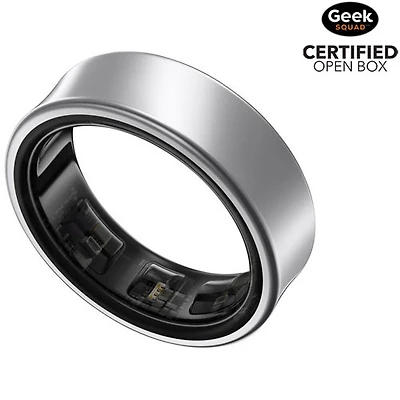 Open Box - Samsung Galaxy Ring - Silver Titanium - Size 13