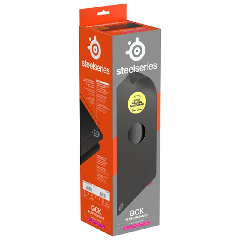 SteelSeries QcK Performance Speed Gaming Mouse Pad - XL - Black