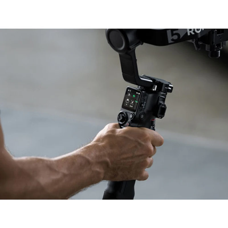 Ensemble de stabilisateur à cardan RS 5 de DJI - Noir