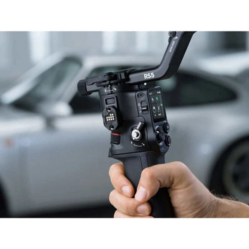 Ensemble de stabilisateur à cardan RS 5 de DJI - Noir