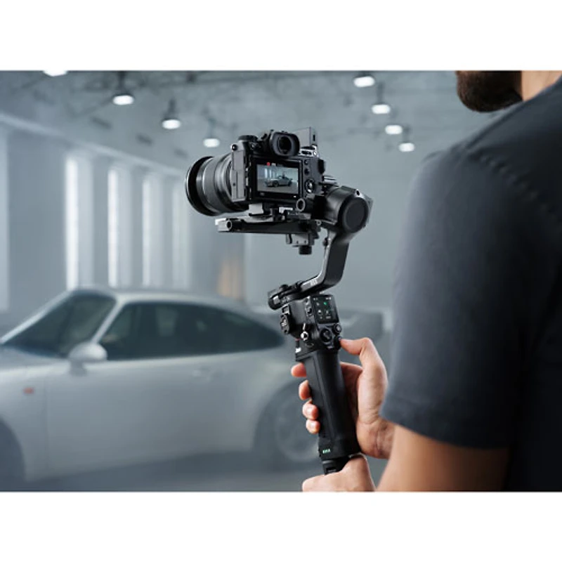 Ensemble de stabilisateur à cardan RS 5 de DJI - Noir