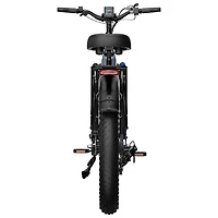 Blutron EB880S Electric Fat Tire City Bike (500W Motor/up to 80km Range/32km/h Top Speed) - Interstellar Blue - Only at Best Buy