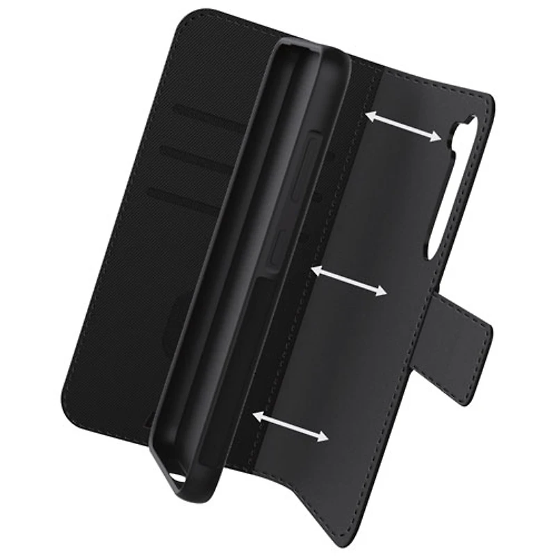 TUFF8 Switch Wallet Case for Galaxy S25 FE - Black