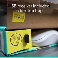 Ensemble clavier et souris sans fil MK270 de Logitech - Blanc - Anglais