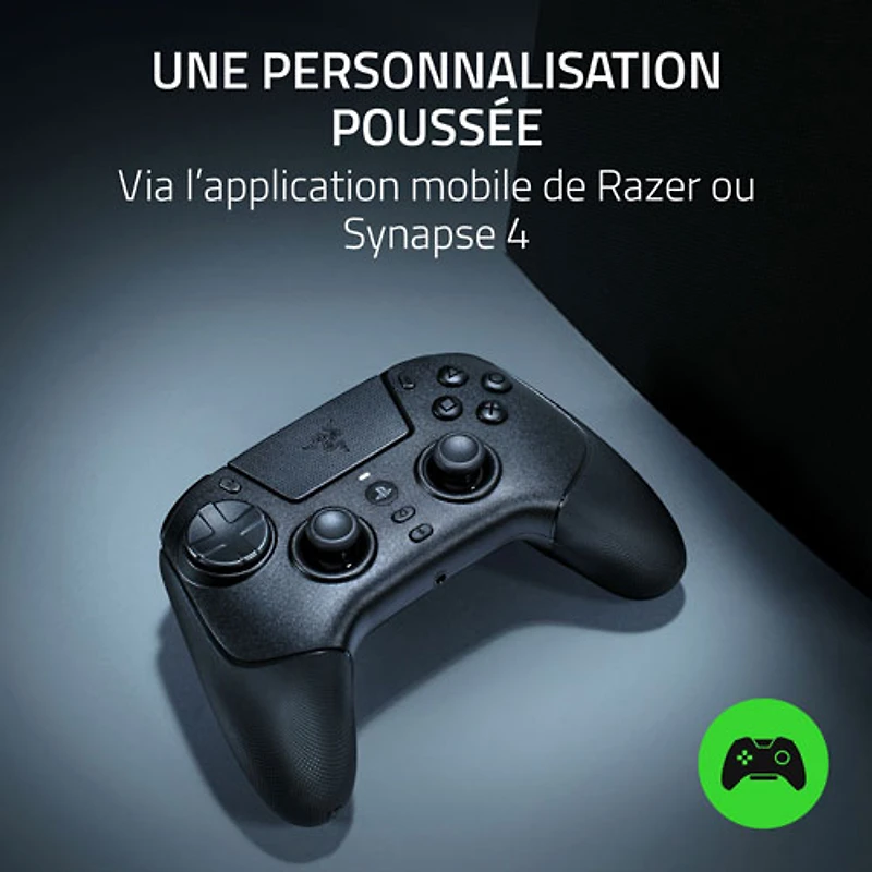 Manette sans fil Raiju V3 Pro de Razer pour PS5/PC - Noir
