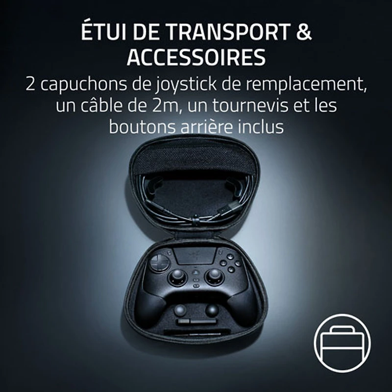 Manette sans fil Raiju V3 Pro de Razer pour PS5/PC - Noir
