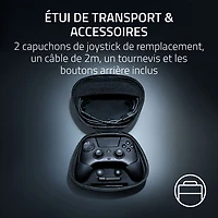 Manette sans fil Raiju V3 Pro de Razer pour PS5/PC - Noir