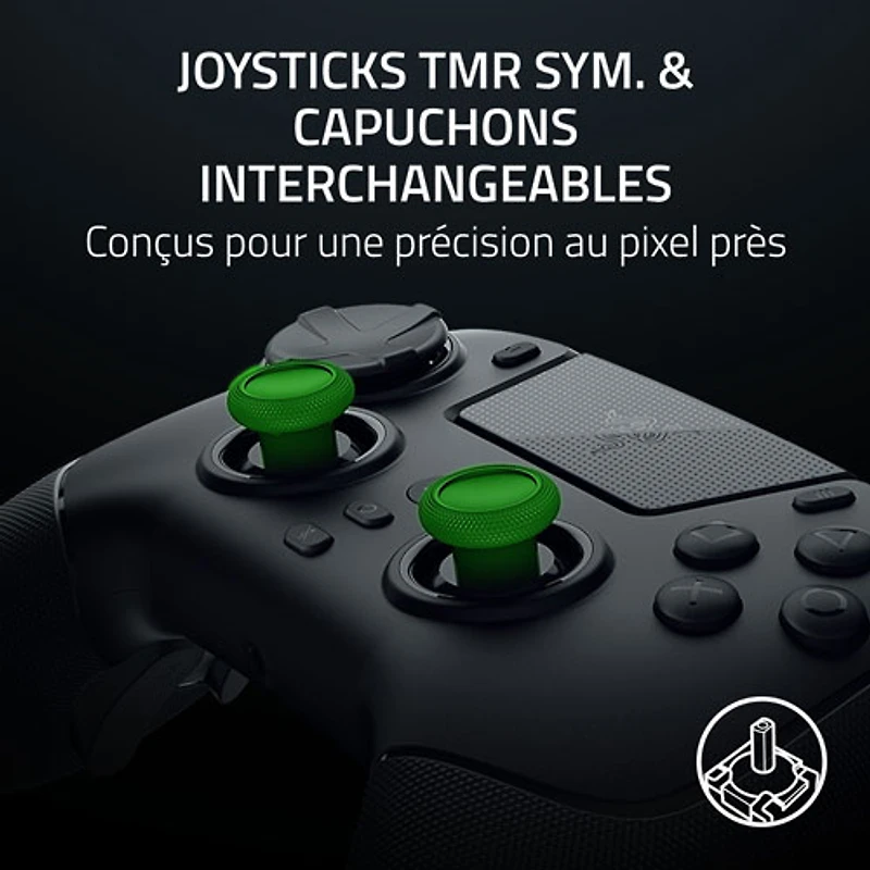 Manette sans fil Raiju V3 Pro de Razer pour PS5/PC - Noir