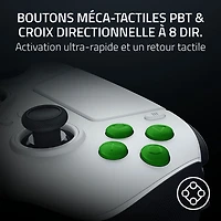 Manette sans fil Raiju V3 Pro de Razer pour PS5/PC - Blanc