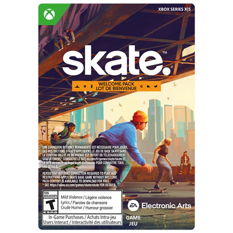 skate. Welcome Pack (Xbox Series X|S) - Digital Download