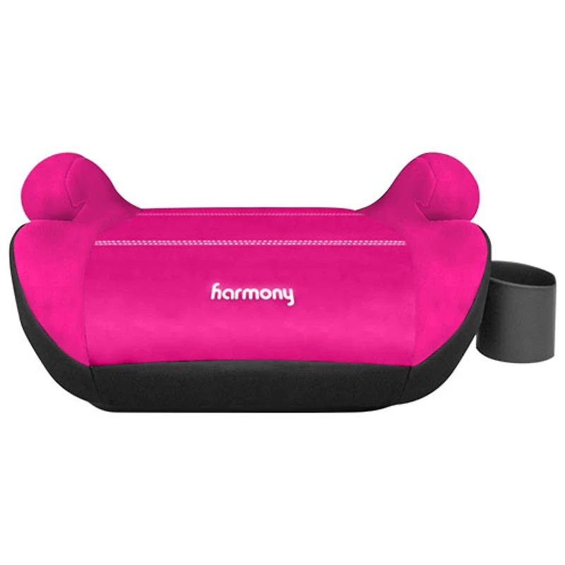 Harmony Youth Booster Elite Backless Booster Car Seat - Pink - 2 Pack