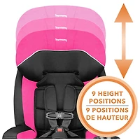 Harmony Defender MAX SIP 360 3-in-1 Deluxe Car Seat - Pink