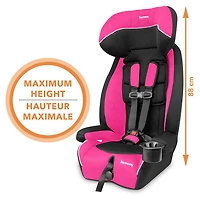 Harmony Defender MAX SIP 360 3-in-1 Deluxe Car Seat - Pink
