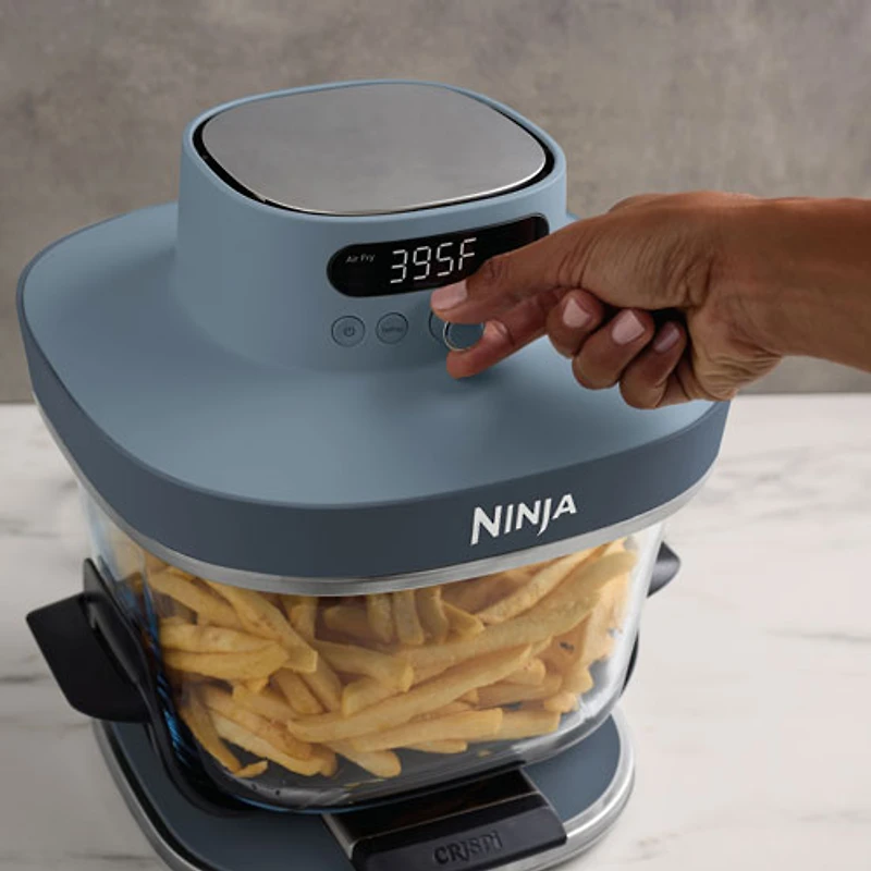 Ninja Crispi Pro 6-in-1 Countertop Glass Air Fryer - 5.7L (6QT) - Cyberspace