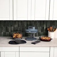 Ninja Crispi Pro 6-in-1 Countertop Glass Air Fryer - 5.7L (6QT) - Cyberspace