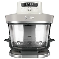 Ninja Crispi Pro 6-in-1 Countertop Glass Air Fryer - 5.7L (6QT) - Bone
