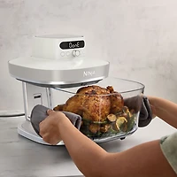 Ninja Crispi Pro 6-in-1 Countertop Glass Air Fryer - 5.7L (6QT) - Bone