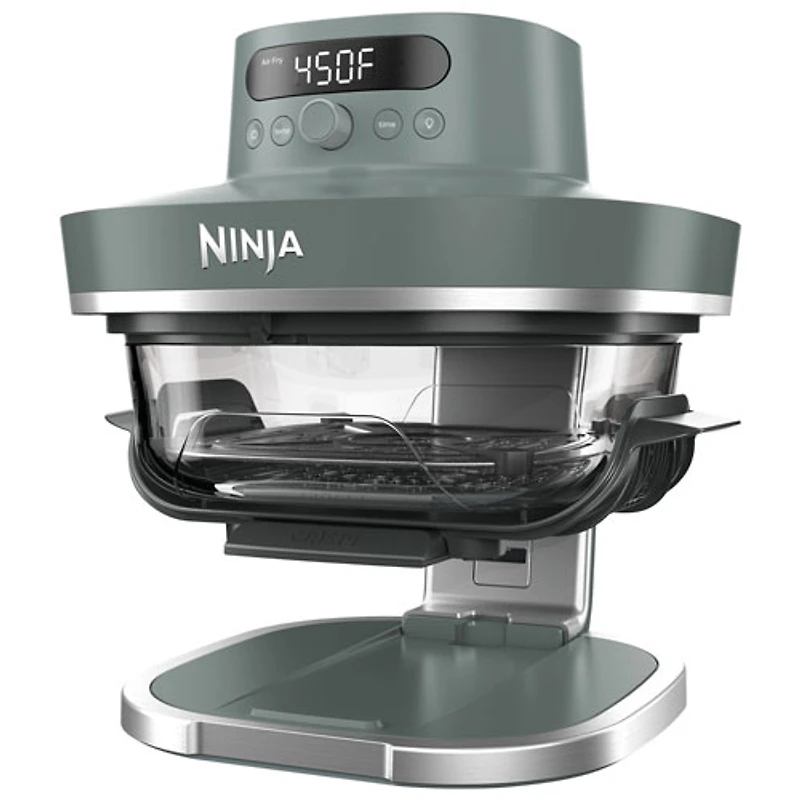 Ninja Crispi Pro 6-in-1 Countertop Glass Air Fryer - 5.7L (6QT) - Ash Grey