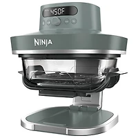 Ninja Crispi Pro 6-in-1 Countertop Glass Air Fryer - 5.7L (6QT) - Ash Grey