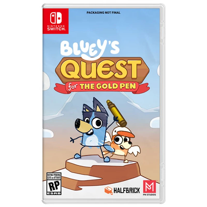 Bluey's Quest for The Gold Pen (Switch