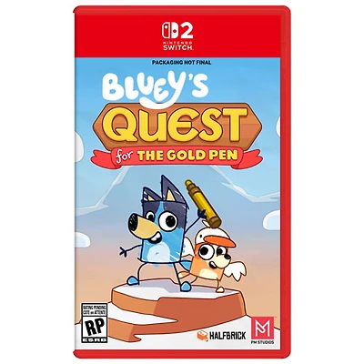 Bluey's Quest for The Gold Pen (Switch 2)