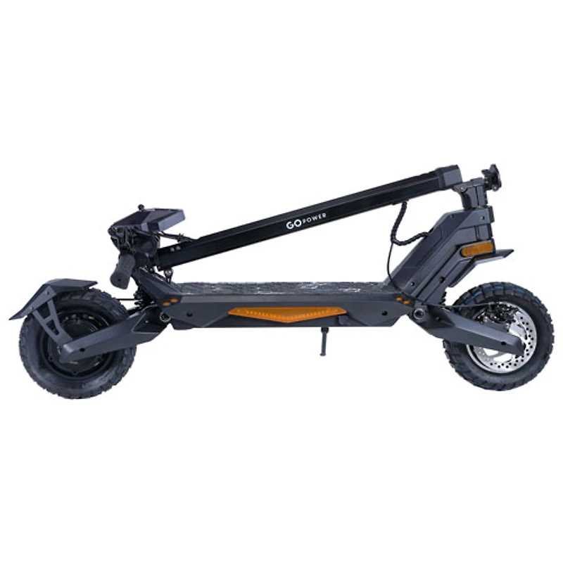 GoPowerBike GoDelta Electric Scooter (1000W Motor / 40km Range / 45km/h Top Speed) - Black