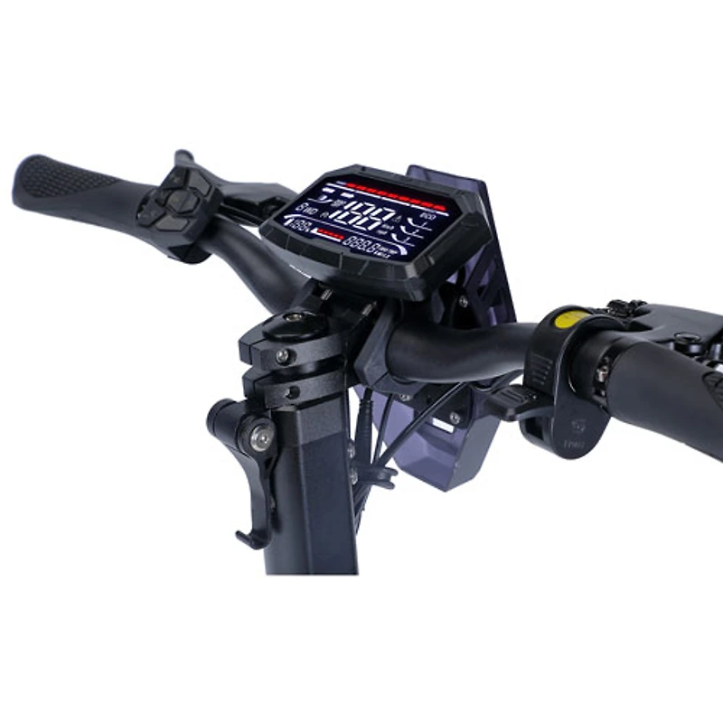 GoPowerBike GoDelta Electric Scooter (1000W Motor / 40km Range / 45km/h Top Speed) - Black