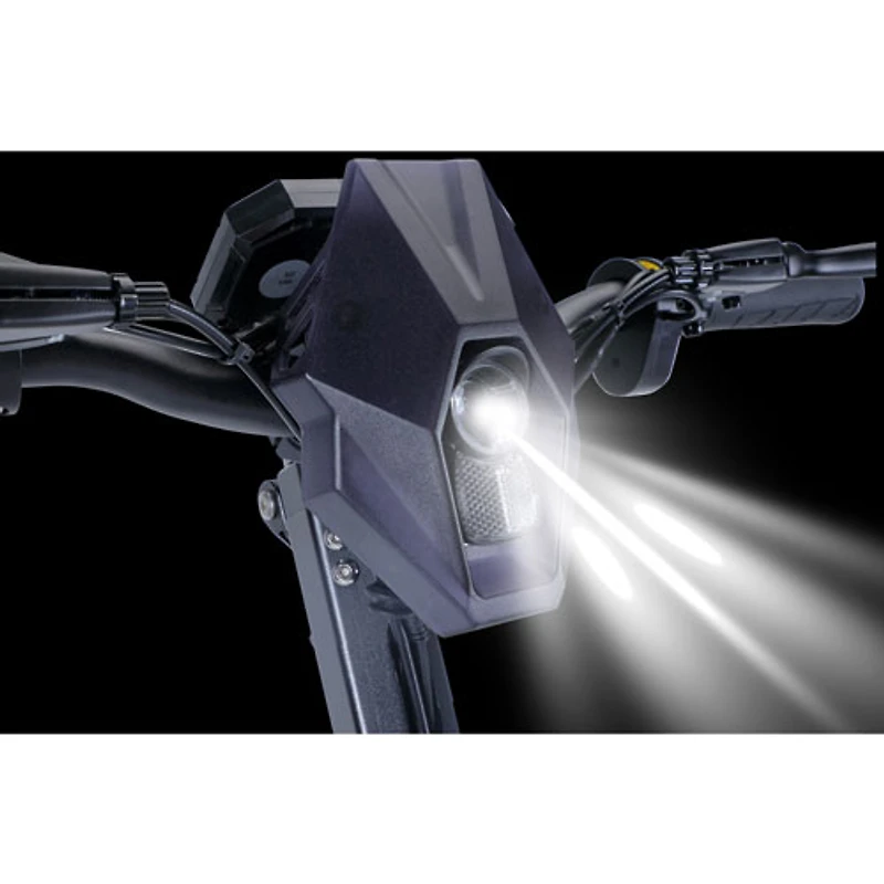 GoPowerBike GoDelta Electric Scooter (1000W Motor / 40km Range / 45km/h Top Speed) - Black