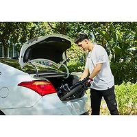 GoPowerBike GoDash Foldable Electric City Bike (400W Motor / Up to 48km Range / 32km/h Top Speed) - Black