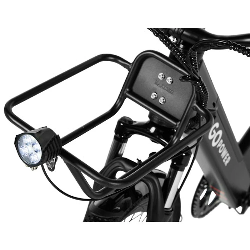 Vélo de ville électrique GoVelo de GoPowerBike (moteur 500 W/autonomie maximale 80 km/vitesse maximale 32 km/h)