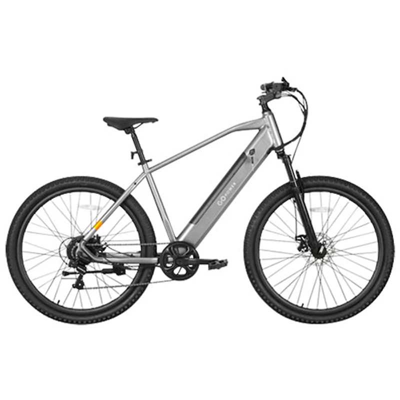 GoPowerBike GoScout Electric City Bike (500W Motor / up to 72km Range / 32 km/h) - Silver