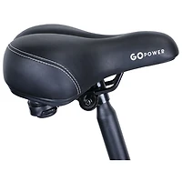 GoPowerBike GoScout Electric City Bike (500W Motor / up to 72km Range / 32 km/h) - Silver