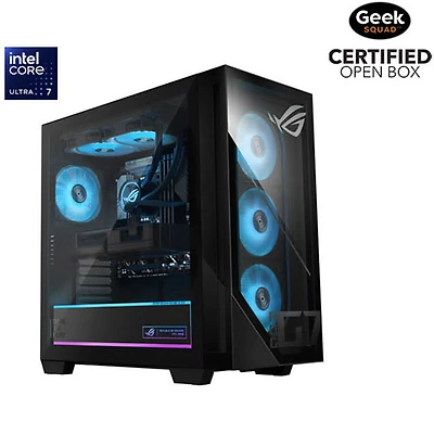 Open Box - ASUS ROG G700 Gaming PC (Intel Core Ultra 7 - 265F/32GB RAM/2TB SSD/GeForce RTX 5070)