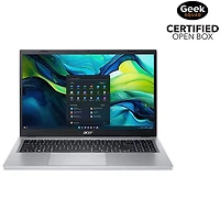 Open Box - ACER Aspire 3 15.6" Laptop - Silver (AMD Ryzen 5 7520U/1TB SSD/16GB RAM/Windows 11 Home)
