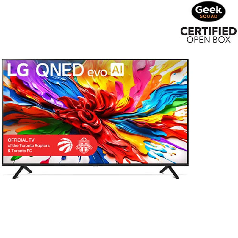 Boîte ouverte - Téléviseur intelligent mini-DEL HDR UHD 4K QNED evo AI de 75 po série QNED92 de LG (75QNED92AUA) - 2025