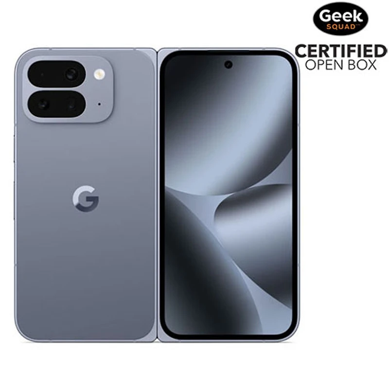 Boîte ouverte - Pixel 10 Pro Fold de 512 Go de Google - Pierre de lune - Téléphone intelligent Android déverrouillé avec Gemini