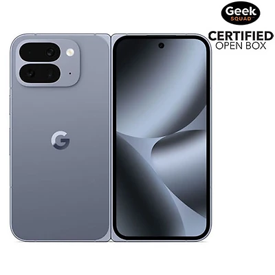 Boîte ouverte - Pixel 10 Pro Fold de 512 Go de Google - Pierre de lune - Téléphone intelligent Android déverrouillé avec Gemini