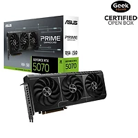 Boîte ouverte - Carte graphique Prime GeForce RTX 5070 avec mémoire GDDR7 de 12 Go d'ASUS
