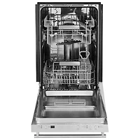 Haier 18" 47dB Built-In Dishwasher with Stainless Steel Tub (UDT165SIVII) - Stainless Steel