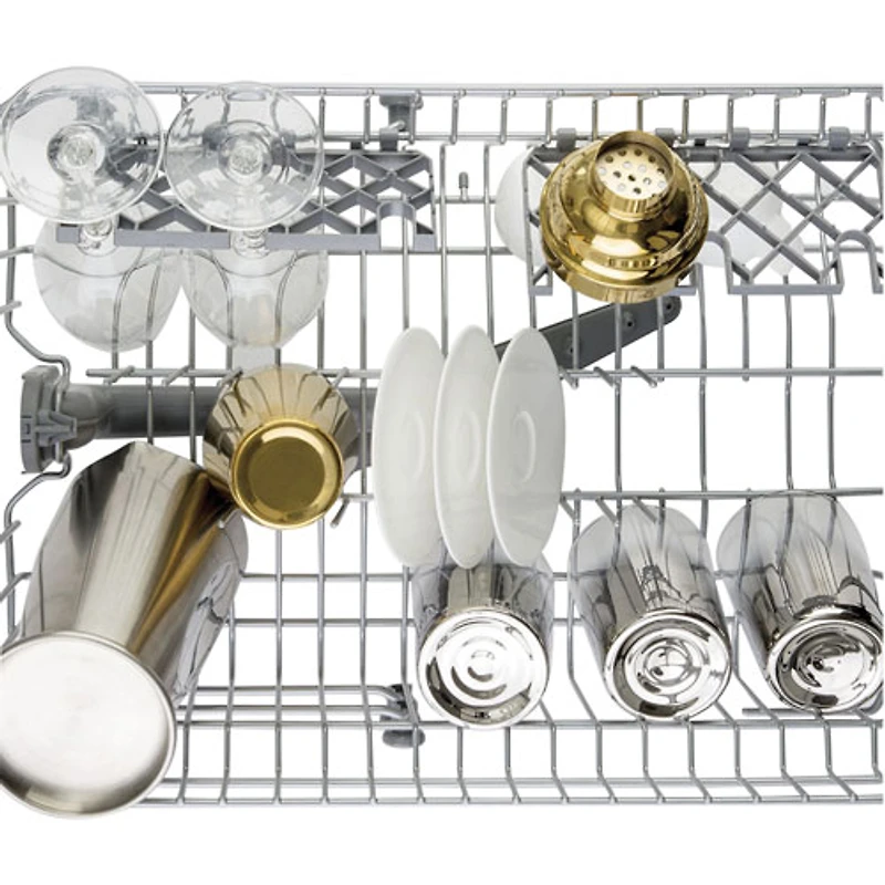 Haier 18" 47dB Built-In Dishwasher with Stainless Steel Tub (UDT165SIVII) - Stainless Steel