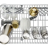 Haier 18" 47dB Built-In Dishwasher with Stainless Steel Tub (UDT165SIVII) - Stainless Steel