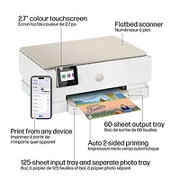 Imprimante à jet d'encre tout-en-un Envy Photo 7275 de HP