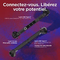 Console de jeu tactile WUXGA de 8,8 po Legion Go 2 de Lenovo - Noir éclipse (Ryzen Z2 Extreme d'AMD/RAM 32 Go/SSD 1 To/Win11)