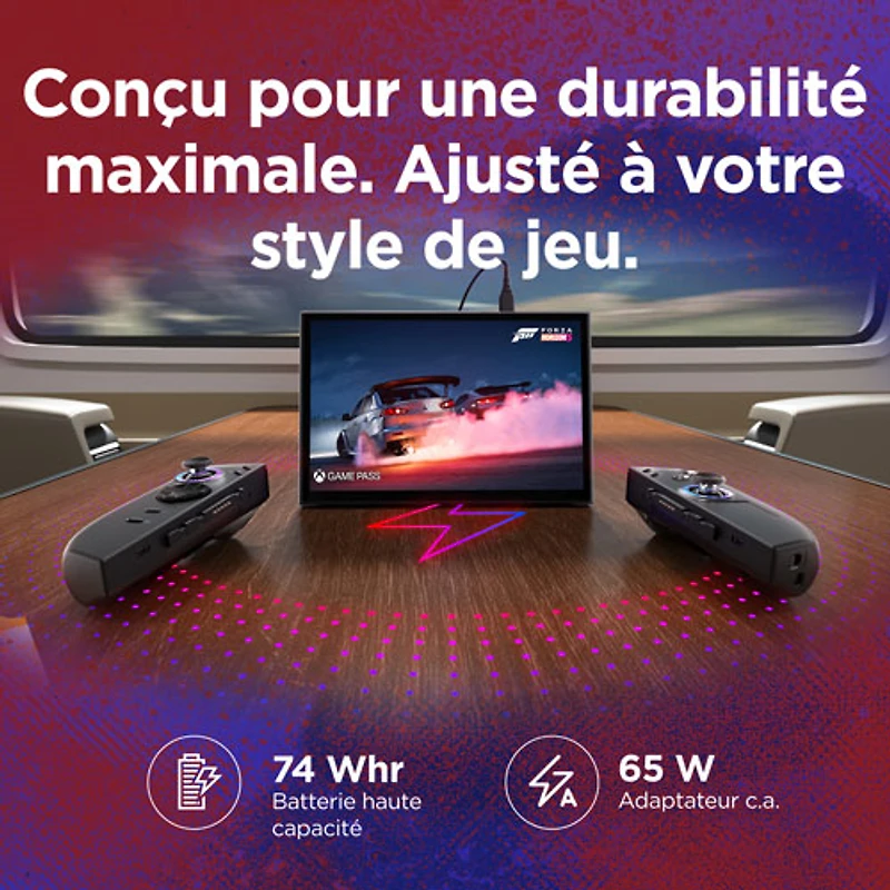 Console de jeu tactile WUXGA de 8,8 po Legion Go 2 de Lenovo - Noir éclipse (Ryzen Z2 Extreme d'AMD/RAM 32 Go/SSD 1 To/Win11)