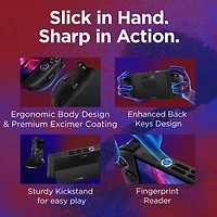 Console de jeu tactile WUXGA de 8,8 po Legion Go 2 de Lenovo - Noir éclipse (Ryzen Z2 Extreme d'AMD/RAM 32 Go/SSD 1 To/Win11)