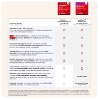 Microsoft 365 Personal & McAfee Total Protection (PC/Mac) - 1 User - 1 Device - Bilingual - Digital Download