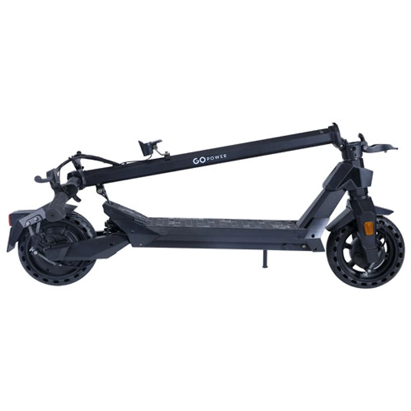 GoPowerBike GoOne Electric Scooter (400W Motor / Up to 32km Range / 30km/h Top Speed) - Black