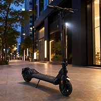 Trottinette électrique GoOne de GoPowerBike (Moteur 400 W/Autonomie maximale 32 km/Vitesse maximale 30 km/h) - Noir