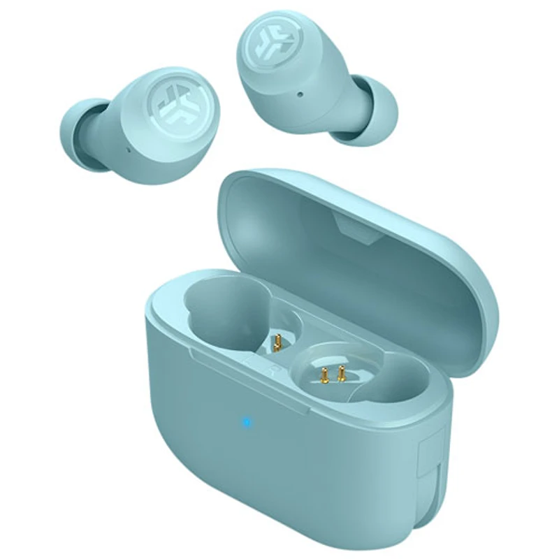 Écouteurs boutons 100 % sans fil GO Air POP de JLab - Bleu pâle - Exclusivité Best Buy